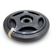WHEEL,IDLER-BLACK SPOKED