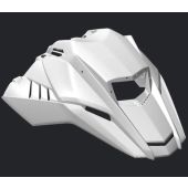 Yamaha, MOLDED WHITE 200 HOOD 1616-004, 2018 and 2024 Yamaha Sno Scoot 