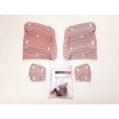 Arctic Cat, HOOD SCREEN KIT RED 1639-385, 1999-02 ZRT PANTERA TRIPLE TOURING 