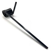 SPRING,SUSP-75 DEG-18.5 LB LH-PTD BLK 1704-711