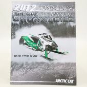 Arctic Cat, MANUAL, PERFORMANCE 2259-240, 2012 AC 600 Sno Pro