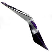 Arctic Cat, HOOD DECAL-"ES" -LWR LH 5621-023, 2019 ZR 200 PURPLE 