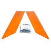 Arctic Cat, TUNNEL DEFLECTORS KIT 5639-356, 2010-2011 F Z1 F8 EXT