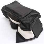 Arctic Cat, SEAT COVER 120-BLK/WHT 6706-541