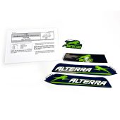 Arctic Cat Rebrand Decal Kit 7411-333, 2019 ALTERRA 90 EARTH BLUE