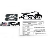 Arctic Cat Rebrand Decal Kit 7411-354, 2019 PROWLER PRO D CHAR GRAY