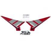 Arctic Cat Rebrand Decal Kit 7411-381, 2018 ALTERRA DVX 90 RED 