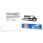 Arctic Cat Rebrand Decal Kit 7411-390, 2018 ALTERRA VLX 700 BLACK
