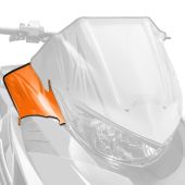 Arctic Cat, WINDSHIELD SIDE DEFLECTORS ORANGE 7639-386, 12-18 ZR F XF M