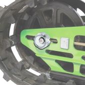 Arctic Cat, BILLET AXLE WASHER SILVER 7639-410