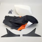 Arctic Cat, PROCLIMB MOUNTAIN SEAT KIT ORANGE 7639-526, 2014-17 Non Electric Start 