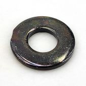WASHER,FLAT .25 DIA Z&BLK