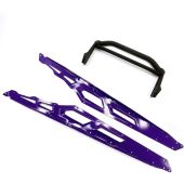 Arctic Cat, BLACK CATS POWERLUBE PURPLE REAR BUMPER 8639-089, 2012-2024 M XF 141-154