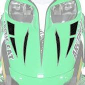 Arctic Cat, SNOW MESH SCREEN KIT 5639-458, 07-11 F