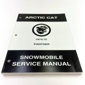 Arctic Cat, 1974-75 PANTHER SNOWMOBILE SERVICE MANUAL 0153-034