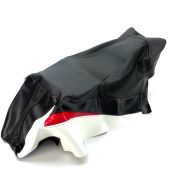 Arctic Cat, SEAT COVER RED/WHITE 6706-246, 2017 THUNDER CAT