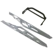 Arctic Cat, BLACK CATS DYNAMIC CHARCOAL REAR BUMPER 8639-280, 2012-2021 M XF 141-154