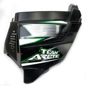 Arctic Cat, SIDE PANEL RH BLACK W/DECALS 2718-918, 2010 SNO PRO 5/600