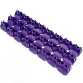 Stud Boy, SUPER-LITE .750 PURPLE SINGLE STUD BACKERS 24PC, 2513-P1-PUR