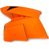Arctic Cat, LH SIDE PANEL ORANGE W/O DECALS 3718-857, 14-16 XF ZR