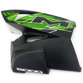 Arctic Cat, PANEL,SIDE-LH BLK/GRN DECALS 4718-177, M8 GRN