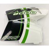 Arctic Cat, PANEL,SIDE-RH-WHT/GRN 4718-204, M8 LTD