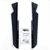 Arctic Cat, BLACK TUNNEL FLARE KIT, 5639-809, 2012-2018 ZR F XF M