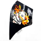 Arctic Cat DECAL, CONSOLE - LEFT, 6611-389 2005 FIRECAT JOKER BLACK