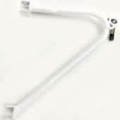 ARM, UPPER-LH 38"-PTD-WHT