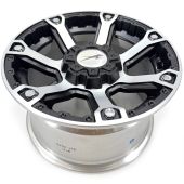 Arctic Cat, ALUMINUM WHEEL 14x8 MACHINED 2402-018, 12-16 WILDCAT X