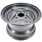Arctic Cat, STEEL WHEEL12x7.5 MATTE BLK 2402-323, 17-21 ALTERRA VLX
