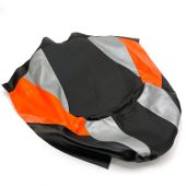 Arctic Cat, SEAT COVER ORANGE/GRAY/BLACK 6706-463, 18 XF 6/9000