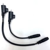 Arctic Cat, IGNITION COIL SET 3201-010 011 012, 04-06 ATV 650v2 Kawasaki 