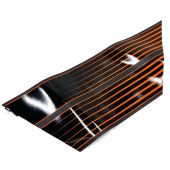 Arctic Cat, HOOD DECAL 6411-195, 2018 WILDCAT TRAIL XT EPS WHITE/ORANGE