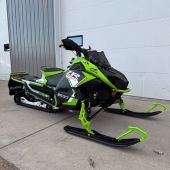 2026 Arctic Cat ZR 600 R-XC 137" BLACK/MEDIUM GREEN