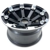 Arctic Cat, VISION SATIN BLACK 14X8 WHEEL 1436-489, 12-19 WILDCAT