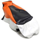 Arctic Cat, SEAT COVER ORANGE/WHITE 5706-155, 2012 F XF SNO PRO