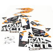 Arctic Cat, TEAM ARCTIC HOOD DECAL KIT 5639-921, 2012 F 800 M XF