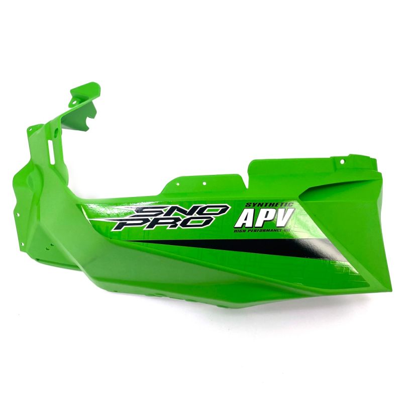 Arctic Cat, LH SKID PLATE W/DECALS 4718-121, 2014 ZR 6000 SNO PRO R