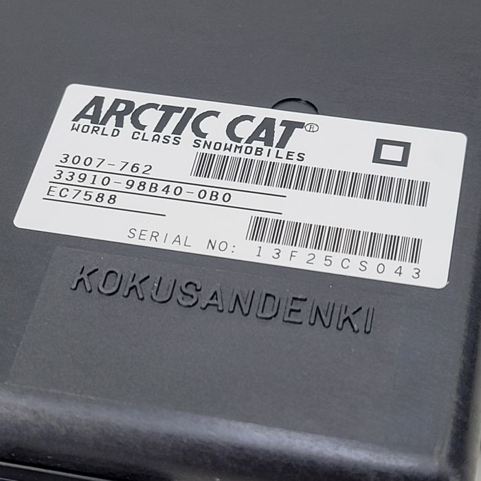 Arctic Cat, ECU ASSEMBLY, LOW, SQUARE, 3007-762, 2010 F8 Sno Pro LXR 800