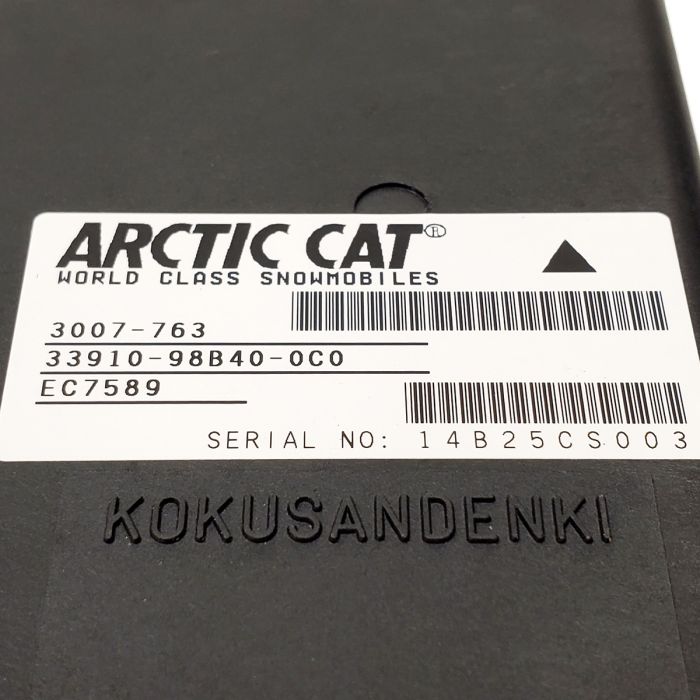 Arctic Cat, ECU ASSEMBLY, LOW, TRIANGLE, 3007-763, 2010 F8 Sno Pro LXR 800