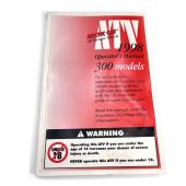 MANUAL, OPRS 2255-676, 1998 ATV 300 models