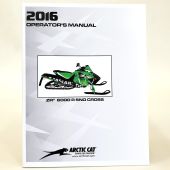 Arctic Cat, MANUAL, OPERATOR'S, PERFORMANCE 2260-827, 2016 ZR 6000 R Sno Cross, NEW