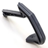 Arctic Cat, SKI HANDLE PLASTIC DYNAMIC CHARCOAL 3603-740,  ALL 05-22 Plastic Saddleless Skis 