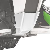 Arctic Cat, WHITE  SKID PLATE 5639-748, 12-18 ZR F XF M
