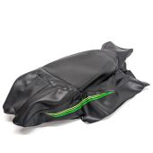 Arctic Cat, SEAT COVER BLACK GREEN 5706-153, 2012 SNO PRO