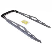 Arctic Cat, REAR BUMPER BLACK CATS GREY 8639-093, 2012-22 XF RIOT M