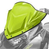 Arctic Cat, WINDSCREEN,MID PERFORMANCE -HYPER GREEN