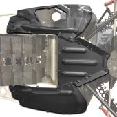 Arctic Cat, REAR SKID PLATE BLACK 8639-427, 18-24 M RIOT