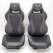 Arctic Cat, SEAT SET, BASE, BACK, BLACK/GRAY, 9506-150, 2018 Wildcat XX